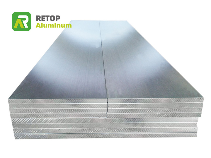 Aluminium alloy plate